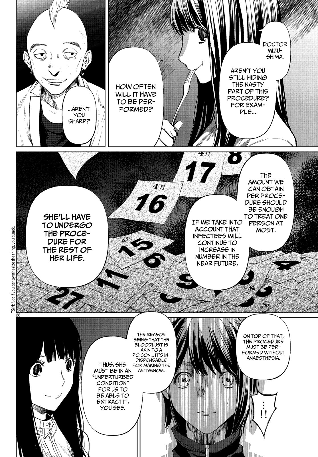 Konya wa Tsuki ga Kirei Desu ga, Toriaezu Shi ne Chapter 37 28